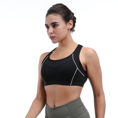 Mujeres personalizadas de uso activo Sport Bra Wicking &amp; Top de entrenamiento transpirable