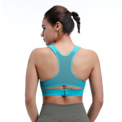 Sustén deportivo de alto impacto para mujeres Top de entrenamiento de hidratación y transpirable