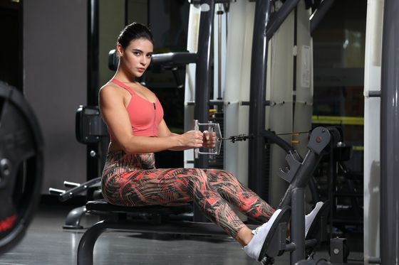 Calentamiento de yoga calzoncillos con estampados de punta vibraciones rápidas de secado y deportes urbanos